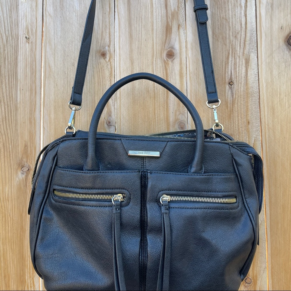 Nine West Women’s Black Leather Purse/Bag